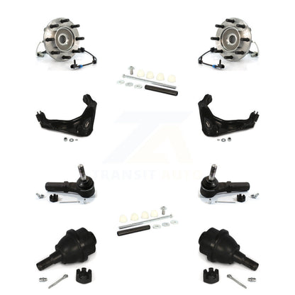 Bearing Upper Control Arm Lower Ball Joint Outer Tie Rod Link Front Kit For GMC
