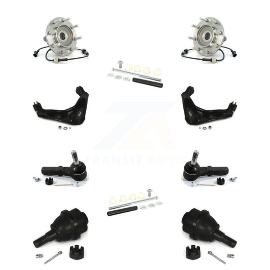Bearing Upper Control Arm Lower Ball Joint Outer Tie Rod Link Front Kit For GMC