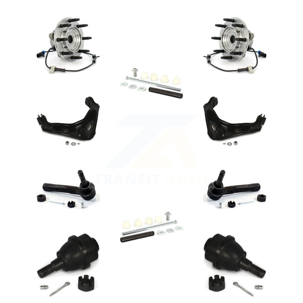 Bearing Upper Control Arm Lower Ball Joint Outer Tie Rod Link Front Kit For 2500