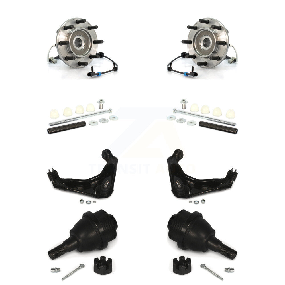 Bearing Lower Ball Joint Upper Control Arm Link Front Kit For Chevrolet GMC 3500