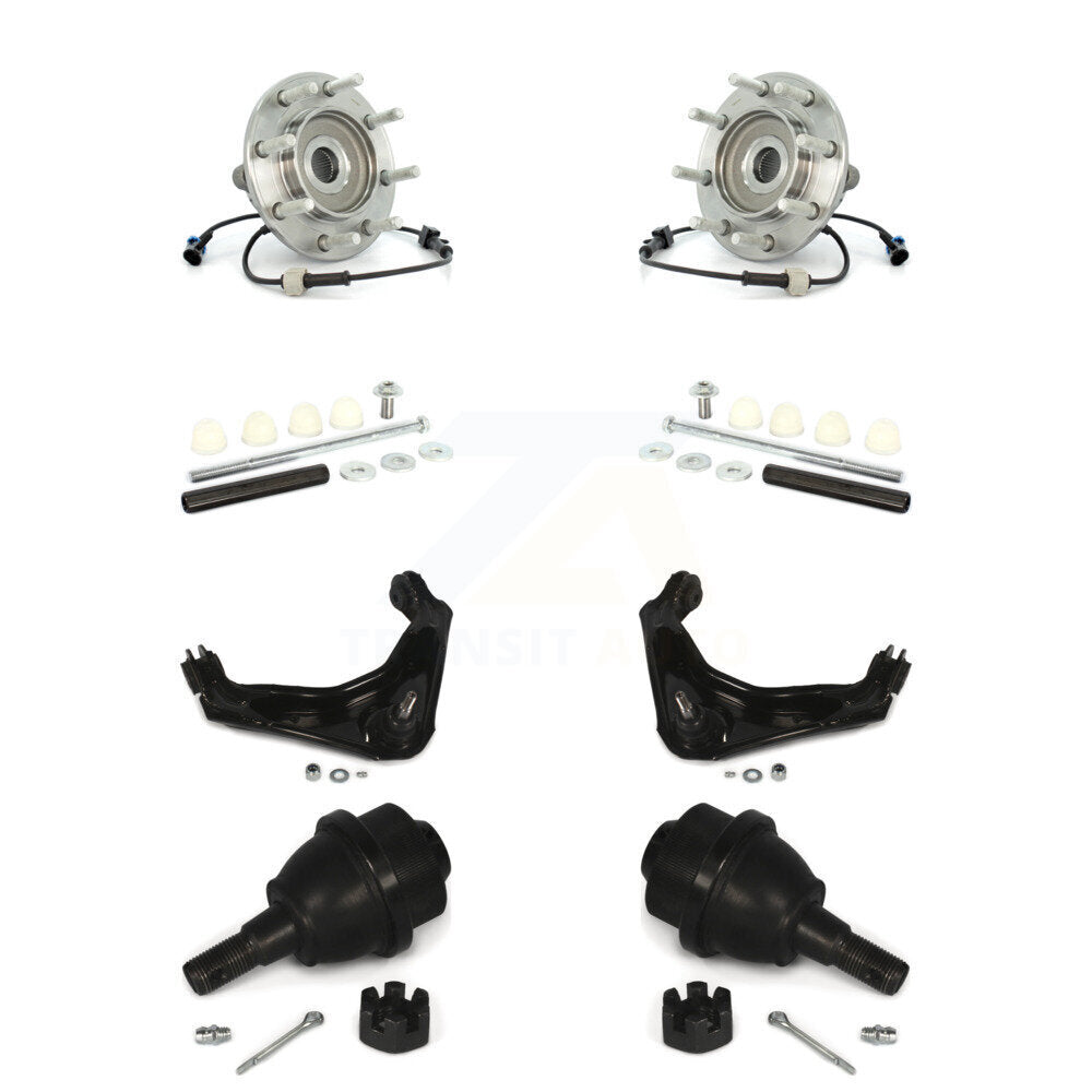 Bearing Lower Ball Joint Upper Control Arm Link Front Kit For Chevrolet GMC 3500