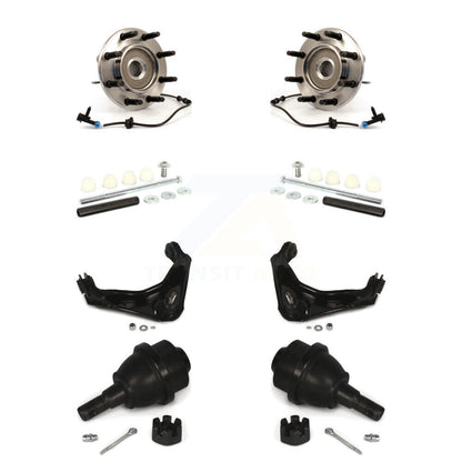 Bearing Lower Ball Joint Upper Control Arm Link Front Kit For Chevrolet GMC 2500