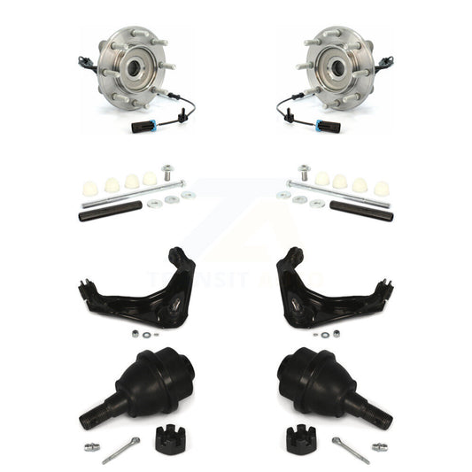 Bearing Lower Ball Joint Upper Control Arm Link Front Kit For GMC Sierra 3500 HD