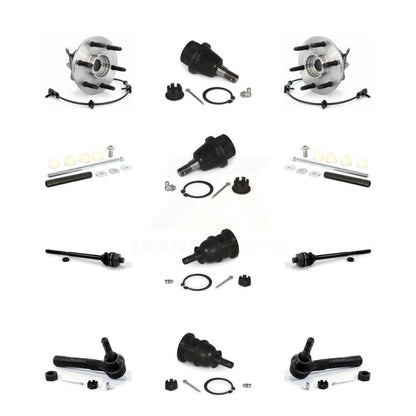 Bearing Upper Lower Ball Joint Outer Inner Tie Rod Link Front Kit (12Pc) For GMC