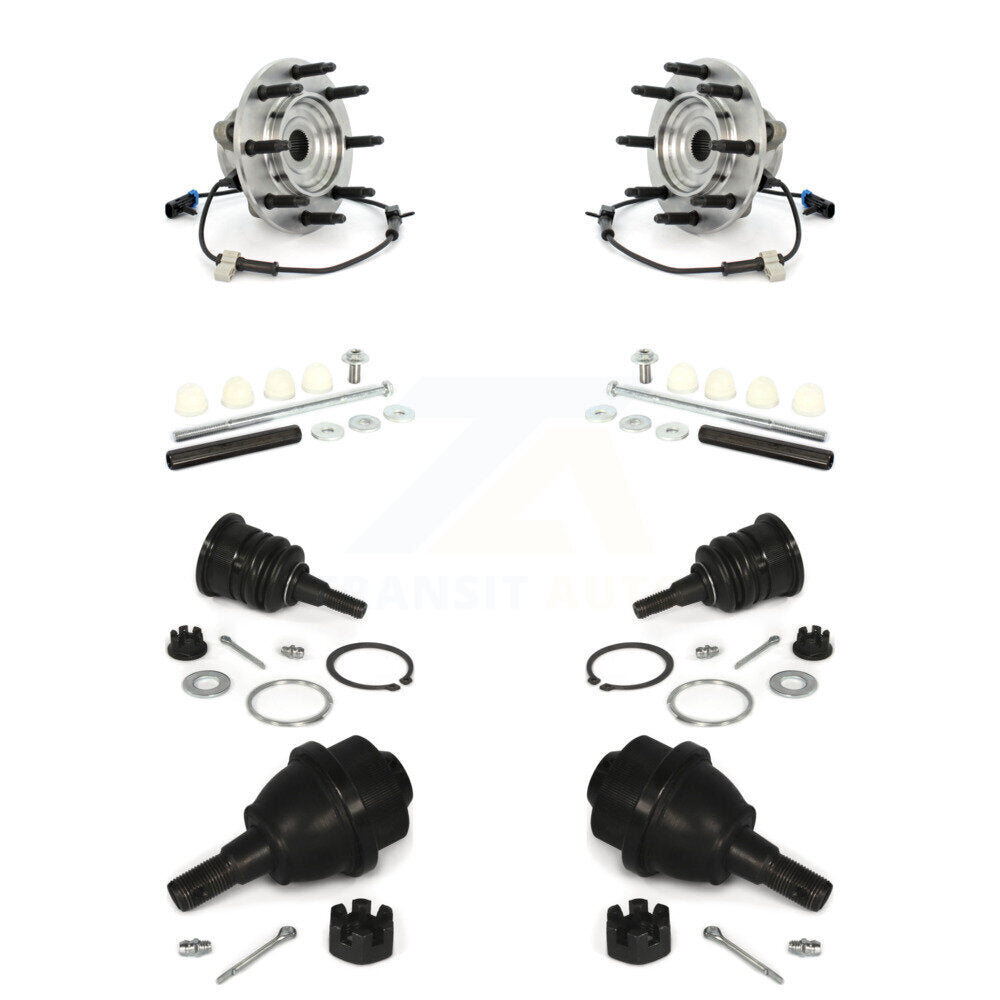 Bearing Upper Lower Ball Joint & Link Front Kit For GMC Chevrolet Sierra 2500 HD