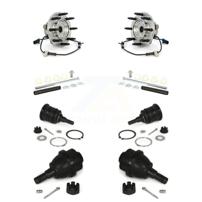 Bearing Upper Lower Ball Joint & Link Front Kit For GMC Chevrolet Sierra 2500 HD