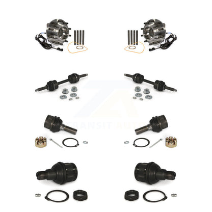 Bearing Upper Lower Ball Joint Sway Bar Link Front Kit For Ford F-450 Super Duty