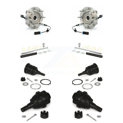 Bearing Upper Lower Ball Joint & Link Front Kit For GMC Sierra 3500 HD Chevrolet