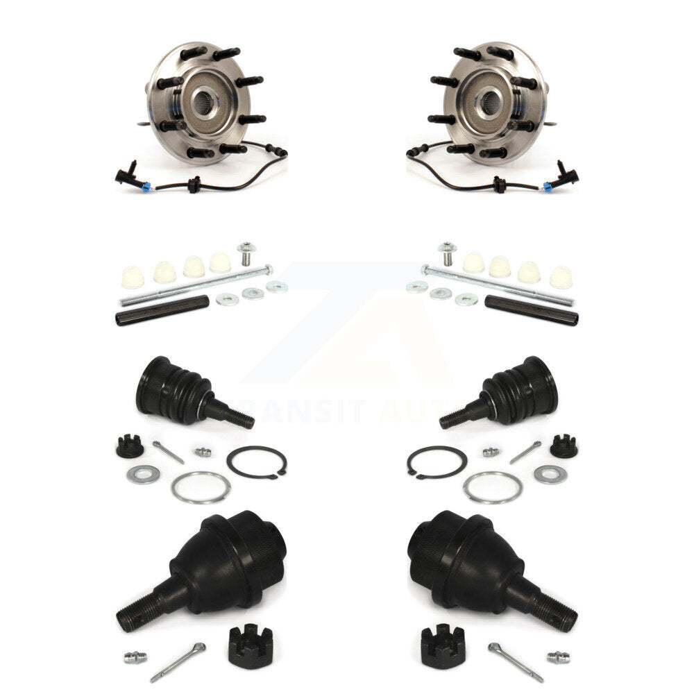 Bearing Upper Lower Ball Joint & Link Front Kit For Chevrolet GMC Sierra 2500 HD