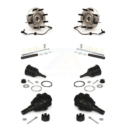 Bearing Upper Lower Ball Joint & Link Front Kit For Chevrolet GMC Sierra 2500 HD