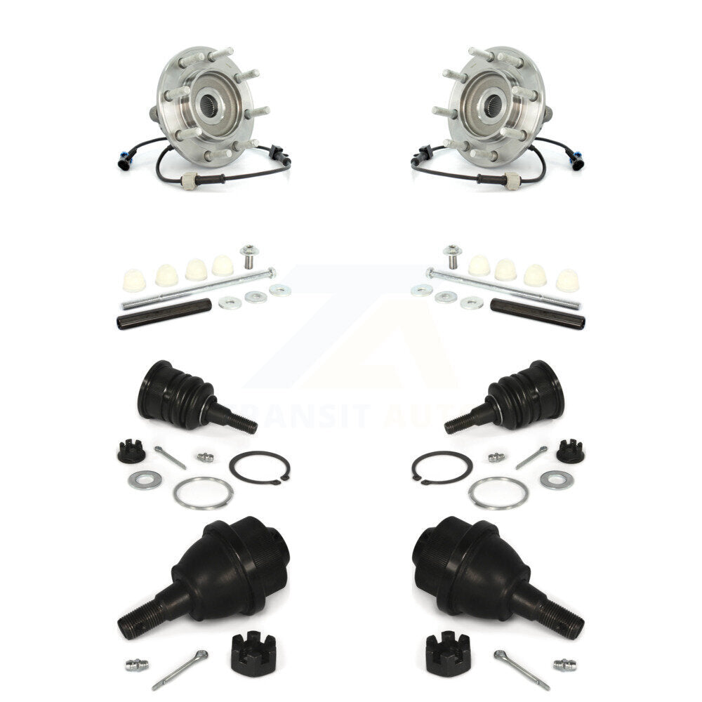 Bearing Upper Lower Ball Joint Link Front Kit For Chevrolet GMC Sierra 3500 RWD