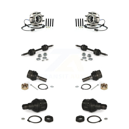 Bearing Upper Lower Ball Joint & Link Front Kit For Ford F-350 Super Duty F-250