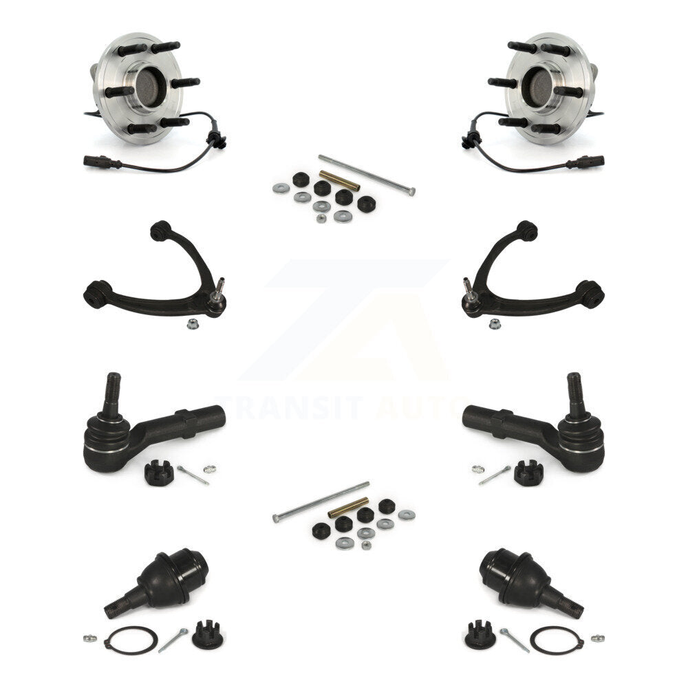 Bearing Upper Control Arm Lower Ball Joint Outer Tie Rod Link Front Kit For GMC