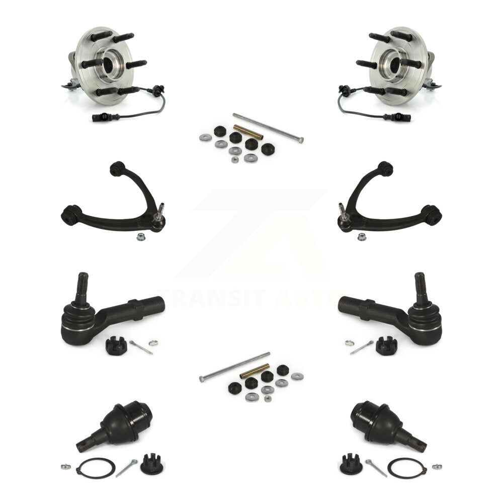 Bearing Upper Control Arm Lower Ball Joint Outer Tie Rod Link Front Kit For GMC
