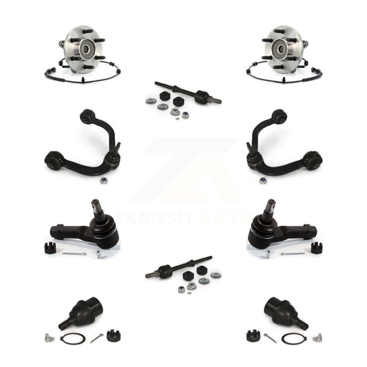 Bearing Upper Control Arm Lower Ball Joint Outer Tie Rod Link Front Kit For Ford
