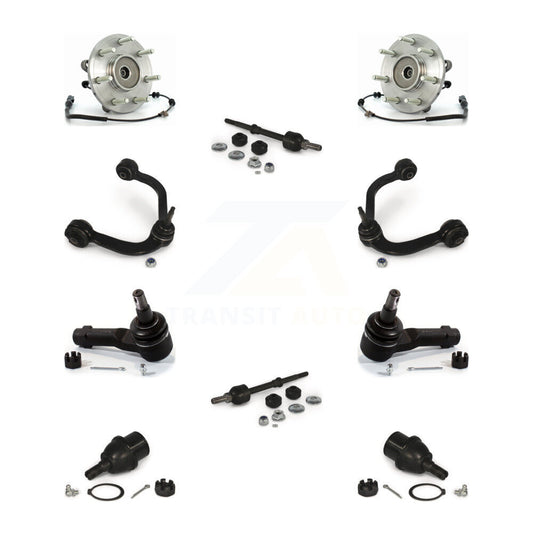 Bearing Upper Control Arm Lower Ball Joint Outer Tie Rod Link Front Kit For Ford