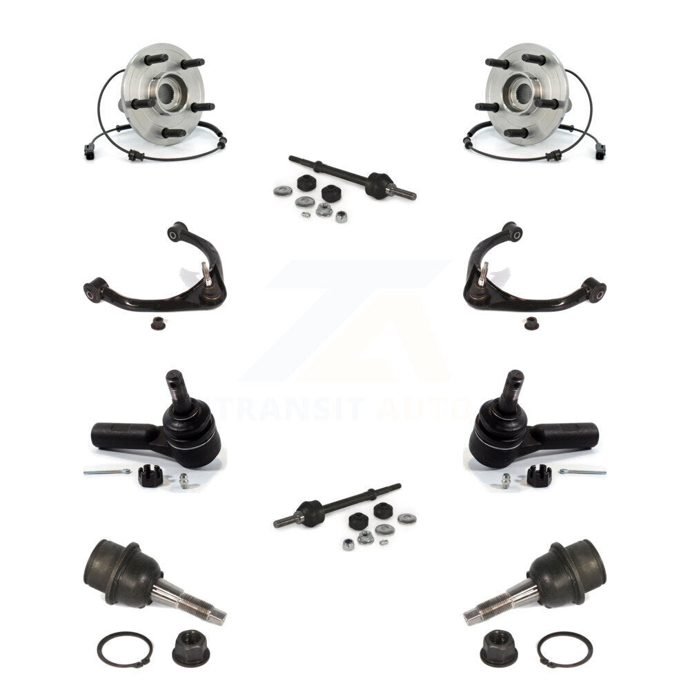 Bearing Upper Control Arm Lower Ball Joint Outer Tie Rod Link Front Kit For Ram
