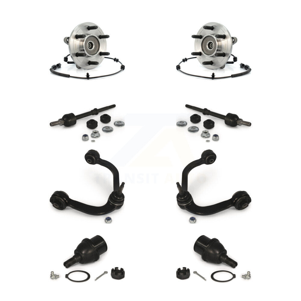 Bearing Lower Ball Joint Upper Control Arm & Link Front Kit (8Pc) For Ford F-150