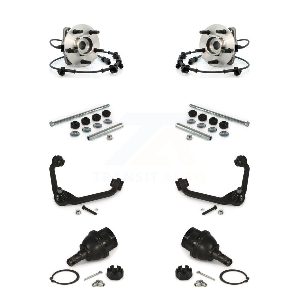 Bearing Lower Ball Joint Upper Arm & Link Front Kit (8Pc) For Ford Ranger Mazda