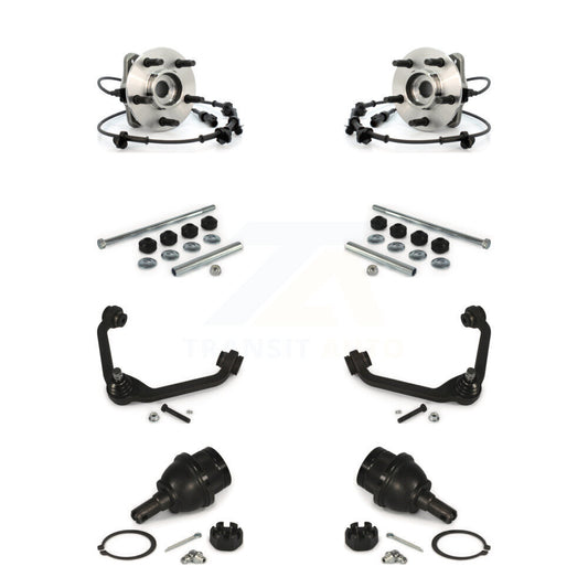 Bearing Lower Ball Joint Upper Arm & Link Front Kit (8Pc) For Ford Ranger Mazda