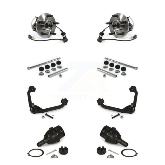 Bearing Lower Ball Joint Upper Control Arm Link Front Kit (8Pc) For Ford Ranger