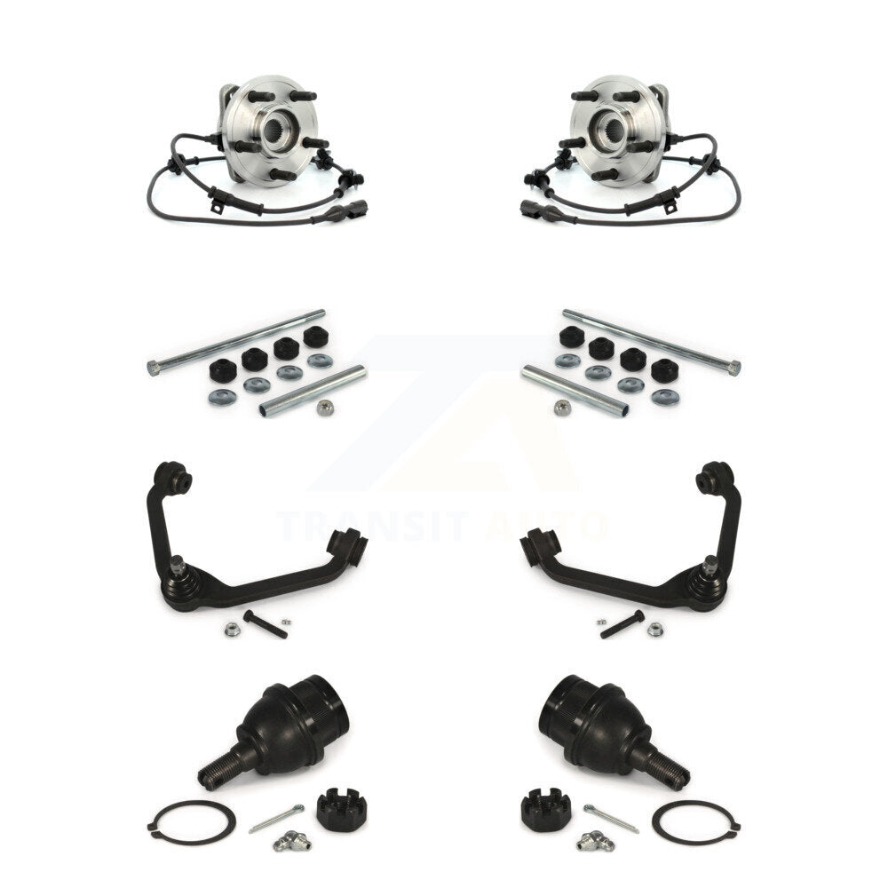 Bearing Lower Ball Joint Upper Control Arm Link Front Kit (8Pc) For Ford Ranger