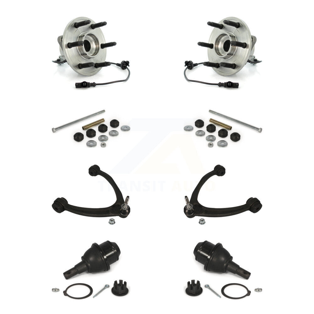 Bearing Lower Ball Joint Upper Control Arm Link Front Kit (8Pc) For Chevrolet XL