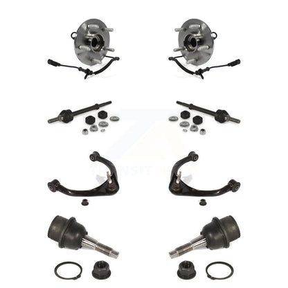 Bearing Lower Ball Joint Upper Control Arm Link Front Kit (8Pc) For Ram 1500 4WD