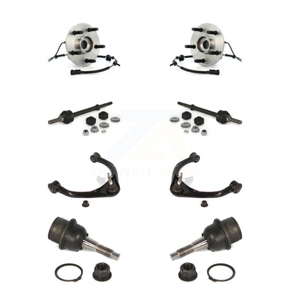Hub Bearing Lower Ball Joint Upper Arm & Link Front Kit (8Pc) For Dodge Ram 1500