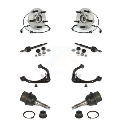 Bearing Lower Ball Joint Upper Control Arm & Link Front Kit (8Pc) For Dodge Ram