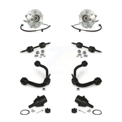 Bearing Lower Ball Joint Upper Control Arm & Link Front Kit (8Pc) For Ford F-150