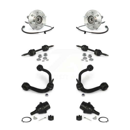 Bearing Lower Ball Joint Upper Control Arm & Link Front Kit (8Pc) For Ford F-150
