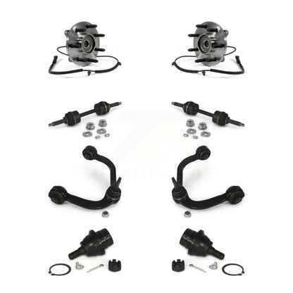 Bearing Lower Ball Joint Upper Control Arm & Link Front Kit (8Pc) For Ford F-150