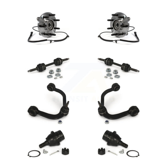 Bearing Lower Ball Joint Upper Control Arm & Link Front Kit (8Pc) For Ford F-150