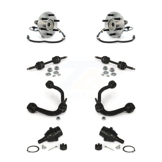 Bearing Lower Ball Joint Upper Control Arm & Link Front Kit (8Pc) For Ford F-150