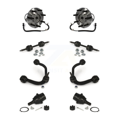 Bearing Lower Ball Joint Upper Control Arm & Link Front Kit (8Pc) For Ford F-150