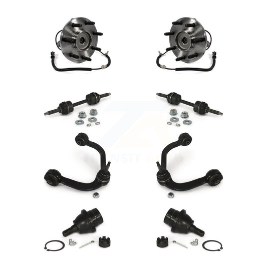 Bearing Lower Ball Joint Upper Control Arm & Link Front Kit (8Pc) For Ford F-150