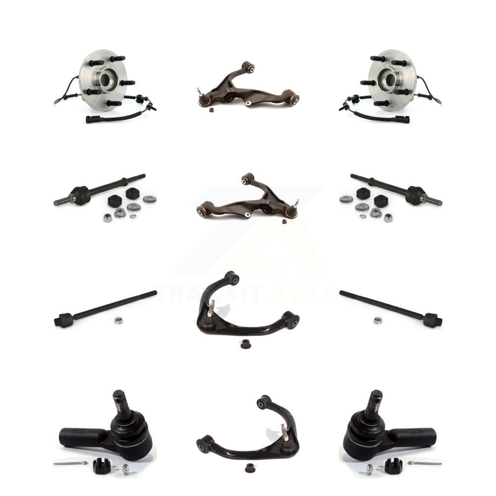 Bearing Lower Upper Arm Outer Inner Tie Rod & Link Front Kit For Dodge Ram 1500