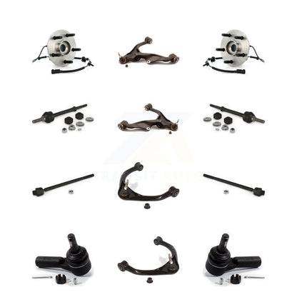 Bearing Lower Upper Arm Outer Inner Tie Rod & Link Front Kit For Dodge Ram 1500