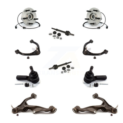 Bearing Lower Upper Control Arm Outer Tie Rod Link Front Kit (10Pc) For Ram 1500