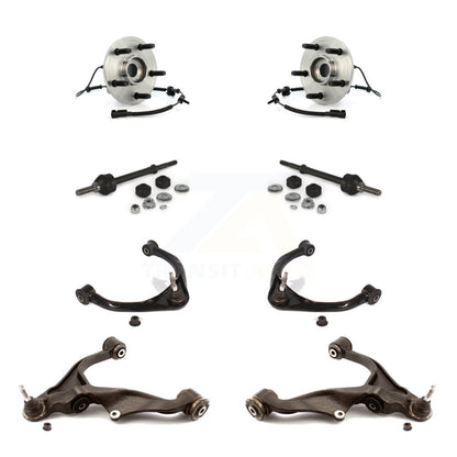Bearing Lower Upper Control Arm with BJ Link Front Kit (8Pc) For Dodge Ram 1500