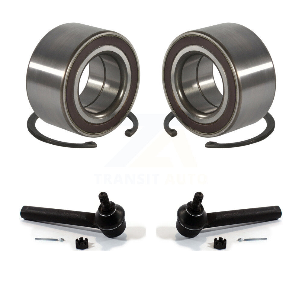 Wheel Bearing Tie Rod End Front Kit For Honda CR-V Vehicles Manufactured In USA