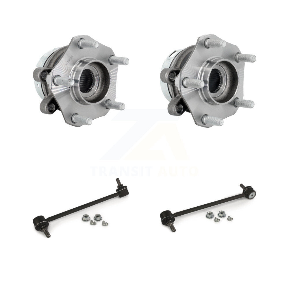 Hub Bearing Assembly And Link Front Kit For 2019-2024 Nissan Murano