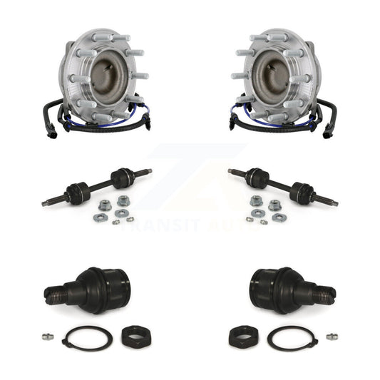 Hub Bearing Lower Ball Joint & Sway Bar Link Front Kit For Ford F-450 Super Duty