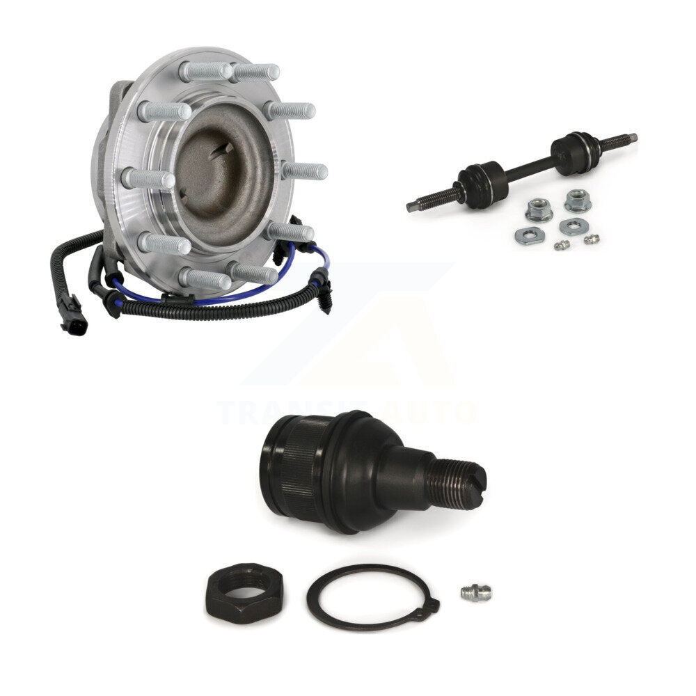 Hub Bearing Link kit And Lower Ball Joint Front Kit For Ford F-450 Super Duty