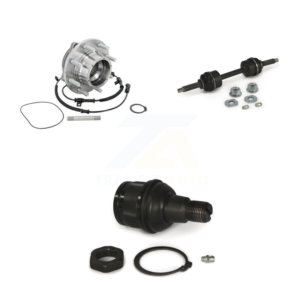 Hub Bearing Link kit And Lower Ball Joint Front Kit For Ford F-450 Super Duty