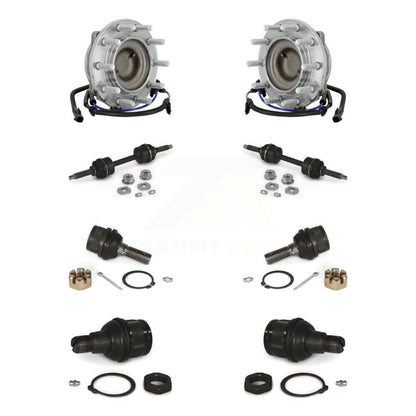 Bearing Upper Lower Ball Joint Sway Bar Link Front Kit For Ford F-450 Super Duty