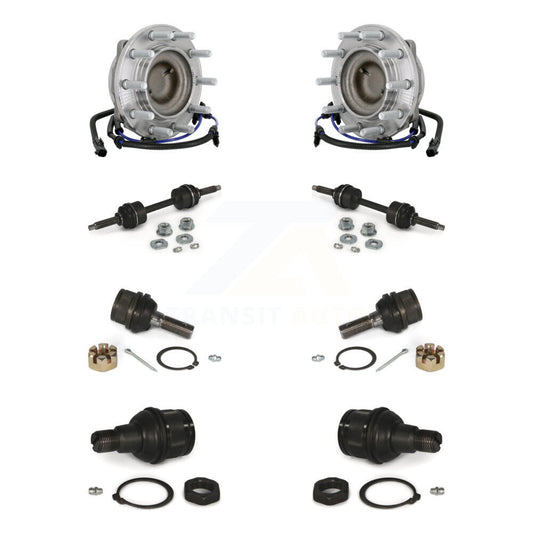 Bearing Upper Lower Ball Joint Sway Bar Link Front Kit For Ford F-450 Super Duty