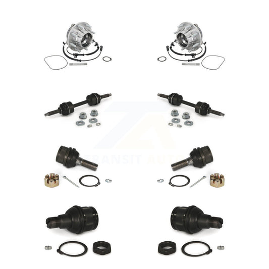Bearing Upper Lower Ball Joint Sway Bar Link Front Kit For Ford F-450 Super Duty