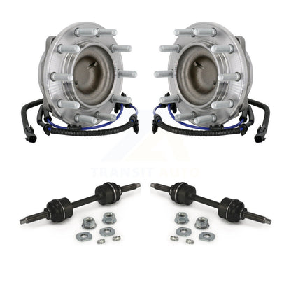 Hub Bearing Assembly And Link Front Kit For Ford F-450 Super Duty F-550 4 X 2